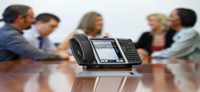 What is the Voice communication solution for Global Business